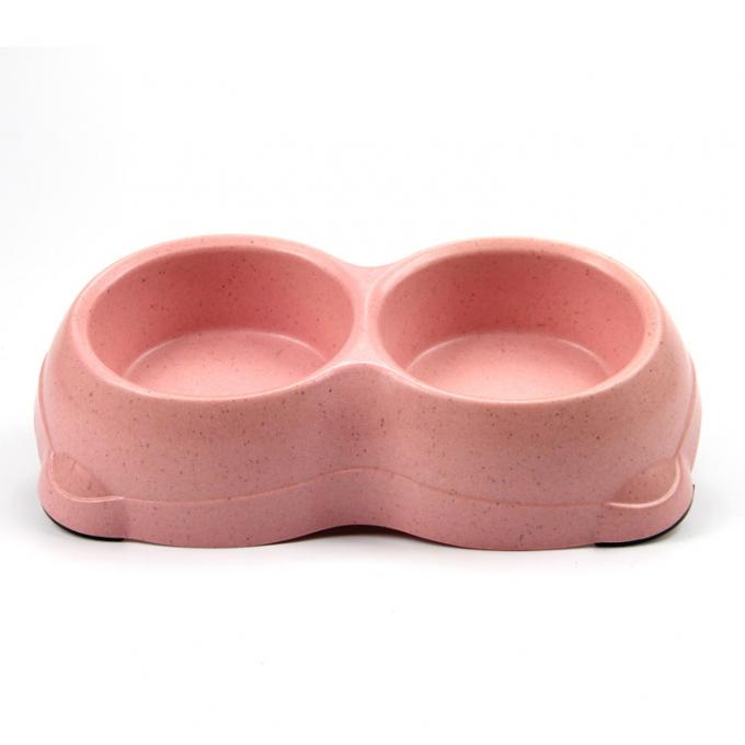 Устойчивая двойная бамбуковая портативная миска для собак и кошек с лучшей ценой 1