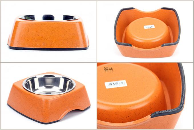 Хорошее качество бамбука и нержавеющей стали Чистая натуральная пища для домашних животных, кошек и собак 4