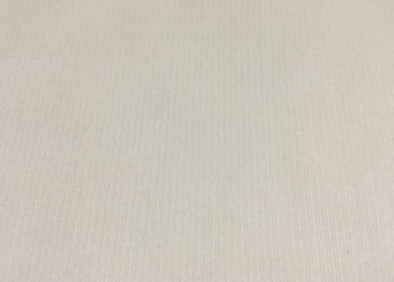 Белый / бежевый удобный растяжной шерстяной ткань высокого класса одежда ткань