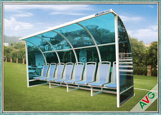 Противоупорный на погодные условия Футбольное оборудование Мобильность Алюминиевое Футбольное кресло