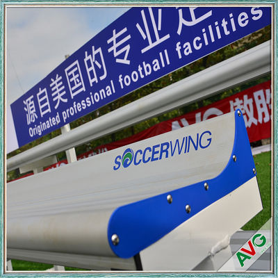 Ультрафиолетовая защита Сдвижные стулья для футбольных стадионов из пластика / алюминия