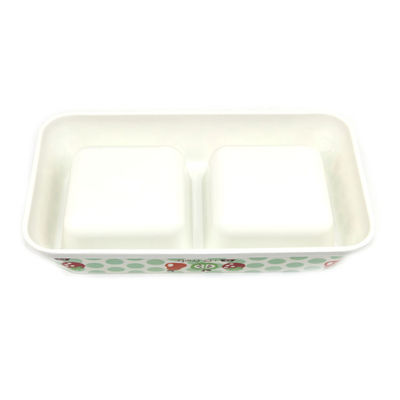 Двойная пластиковая миска для собак и кошек с хорошим качеством