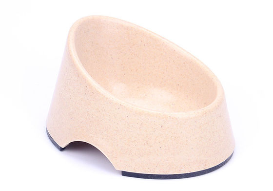 Лучшая цена Бамбуковый кот и собака кормление домашних животных Bowl